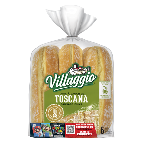 Villaggio Toscana Sausage Buns Super Mario Bros. Movie Promo Pack