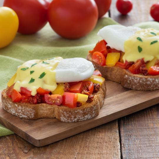  Name Four Tomato Eggs Benedict