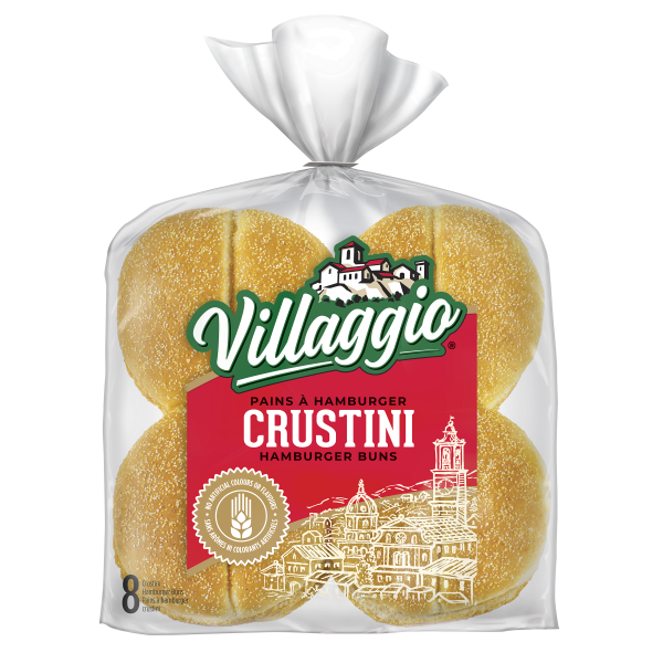 Villaggio® Crustini Hamburger Buns